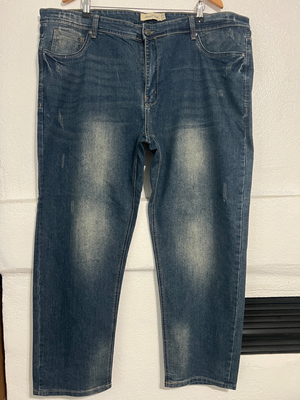 Regular Fit Men's Jeans 46X30 Denim